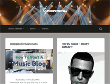 Tablet Screenshot of groovenexus.com